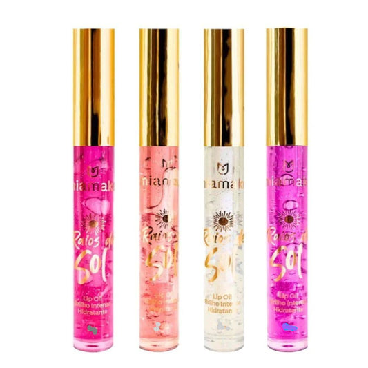 Lip Oil Gloss Raios de Sol – Kit com 4