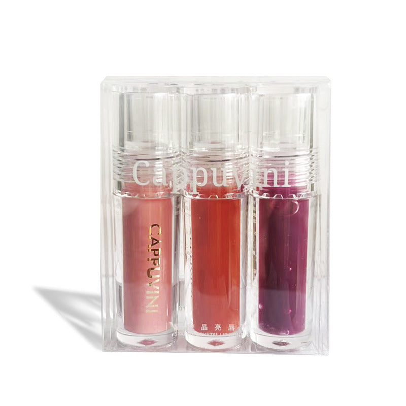 Crystal Luxe Lip Lacquer - Transparent Mirror Shine