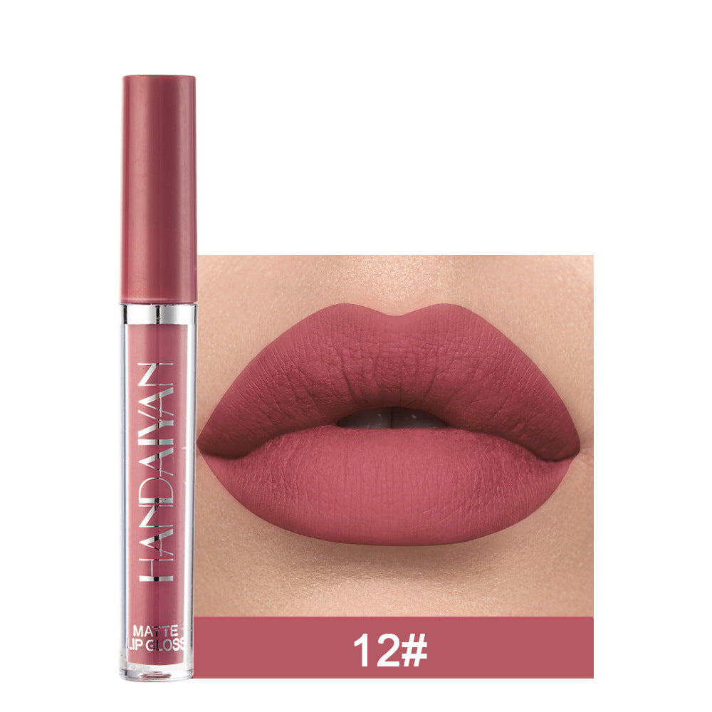 Velvet Matte Lip Lacquer - Long-Lasting Waterproof Formula