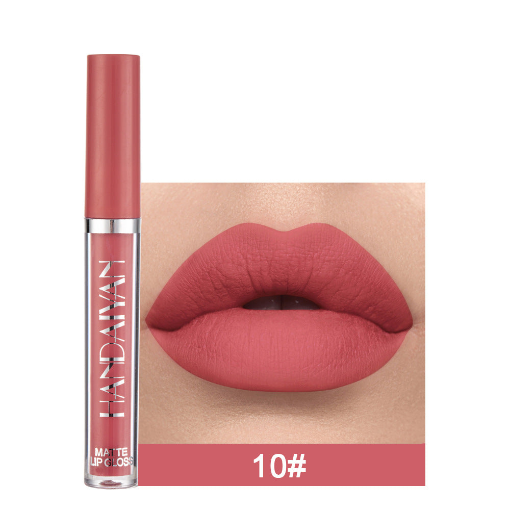 Velvet Matte Lip Lacquer - Long-Lasting Waterproof Formula