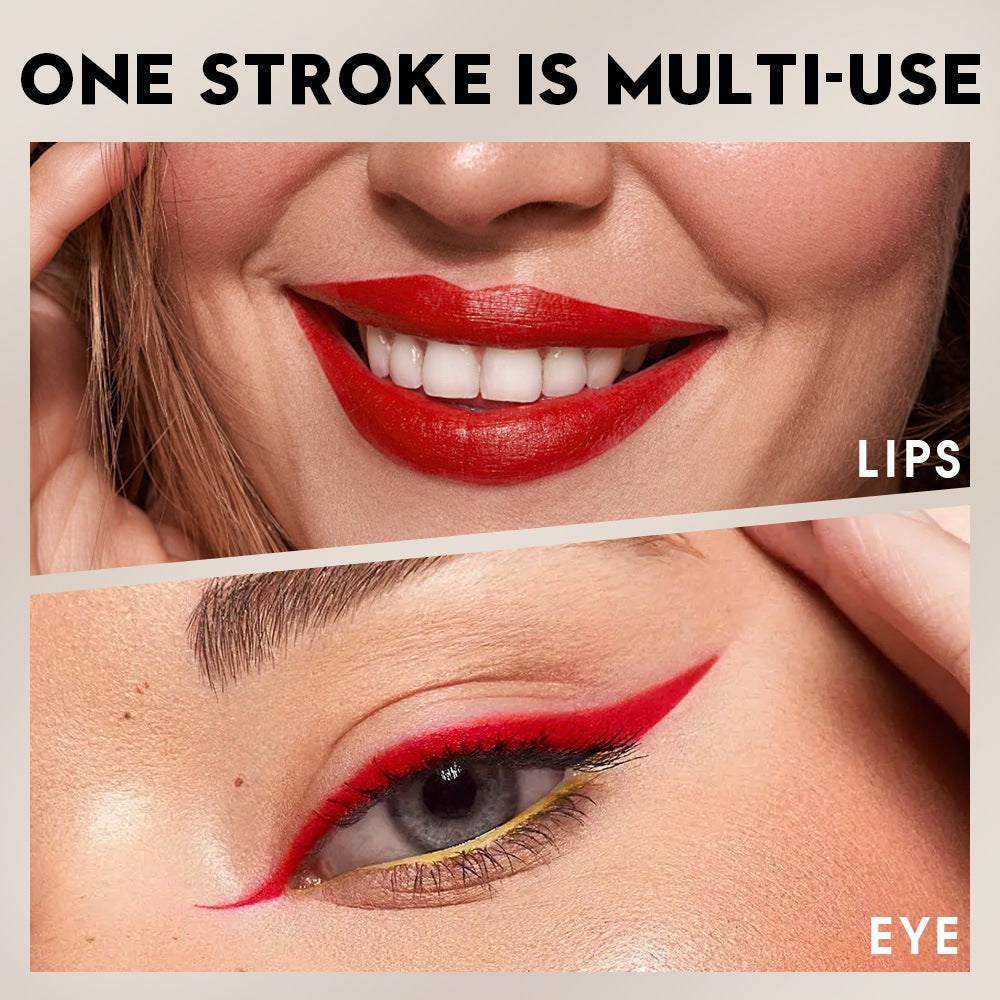 Long-Lasting Lipstick & Lip Liner Set - 10 Shades