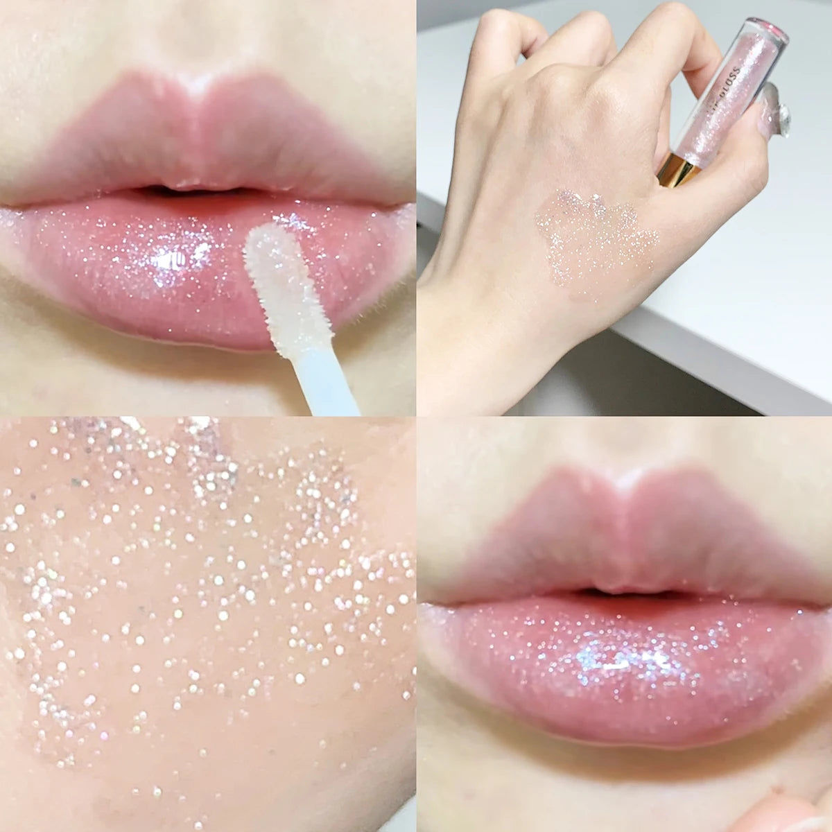 HydraGlow Mirror Lip Gloss — Moisturizing & Pout-Enhancing Shine