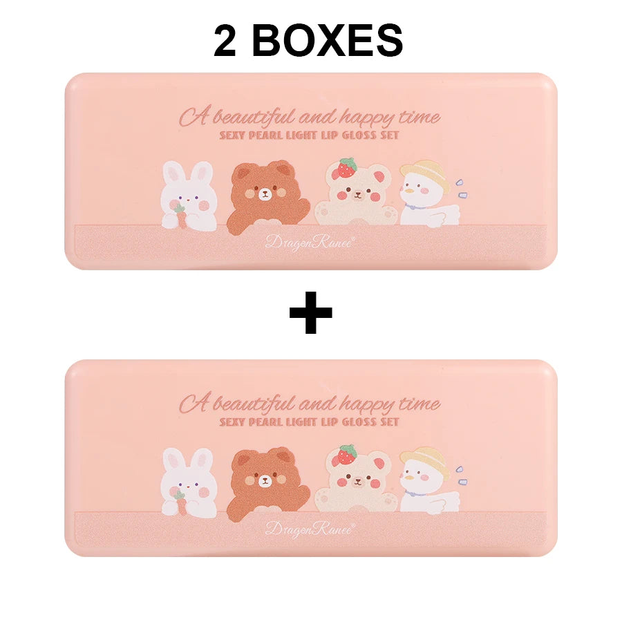 Radiant Glass Shine Lip Gloss Vault – 10-Piece Set