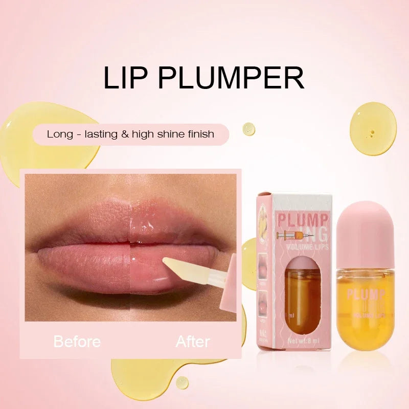 LuxeLift Instant Plumping Lip Oil – Elasticity & Deep Moisture