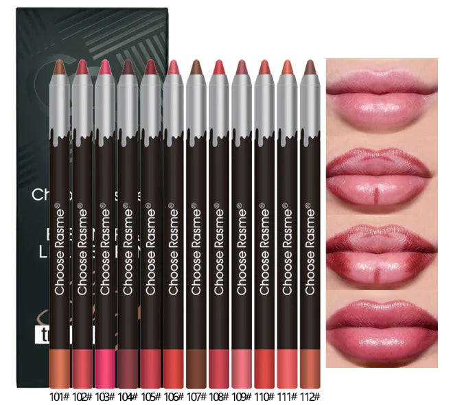 12pc Precision Lip Liner Set
