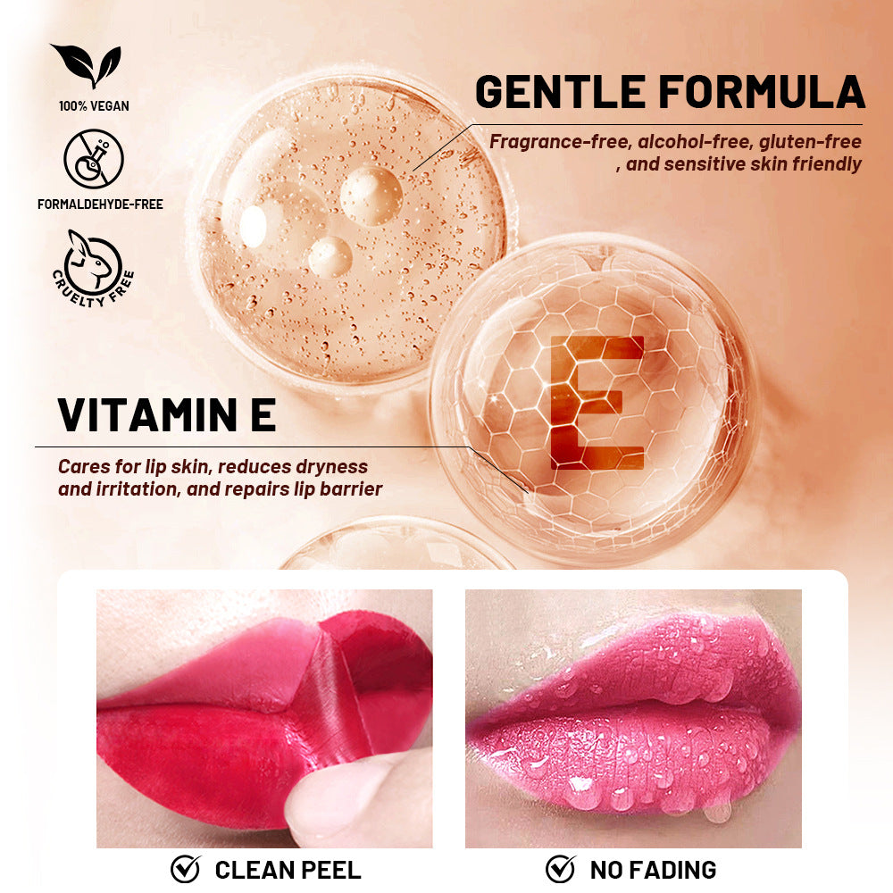 Tear & Pull Lip Tint - Long-Lasting Color Stain