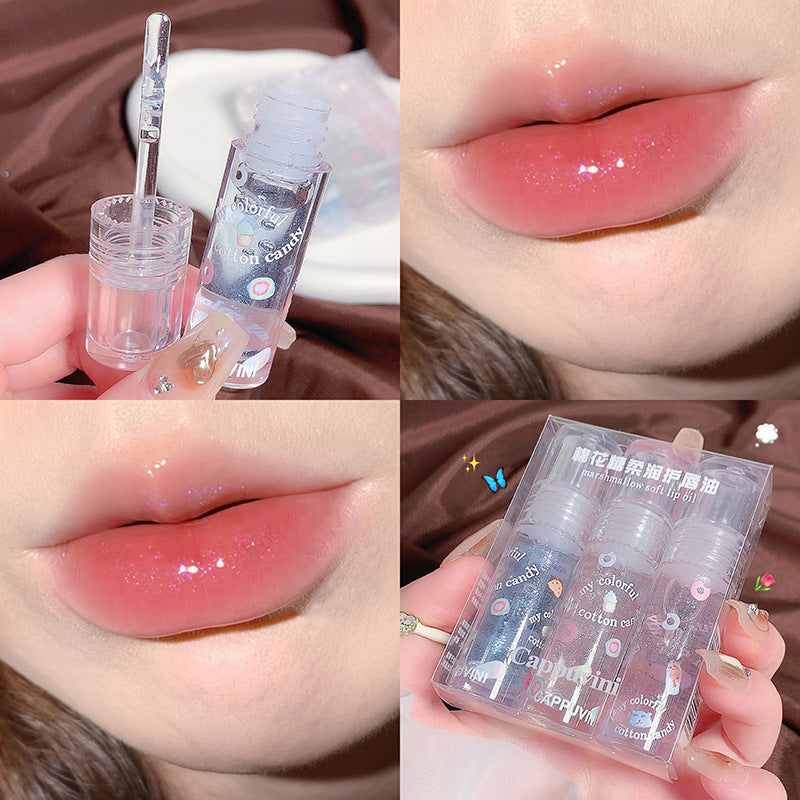 Sweet Cloud Lip Gloss - Cotton Candy Effect