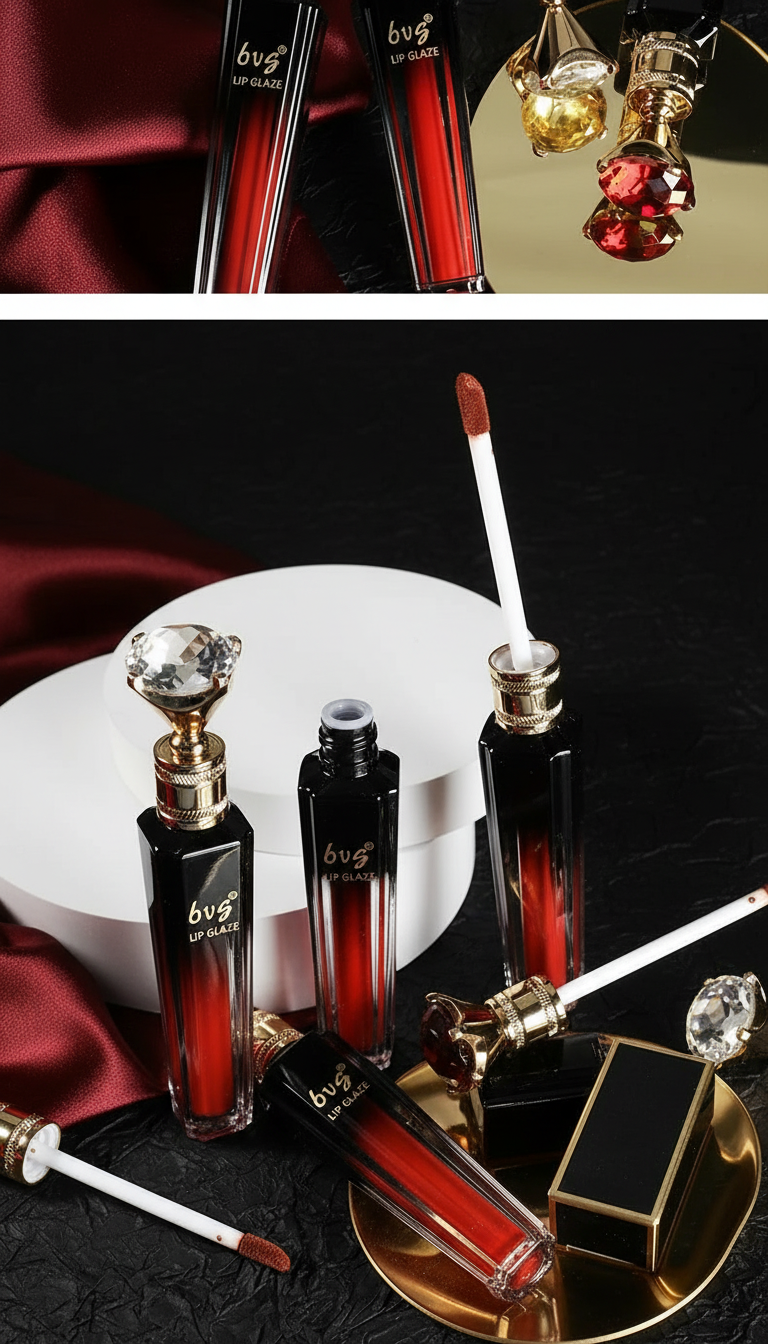 Lip glaze ángulo lateral