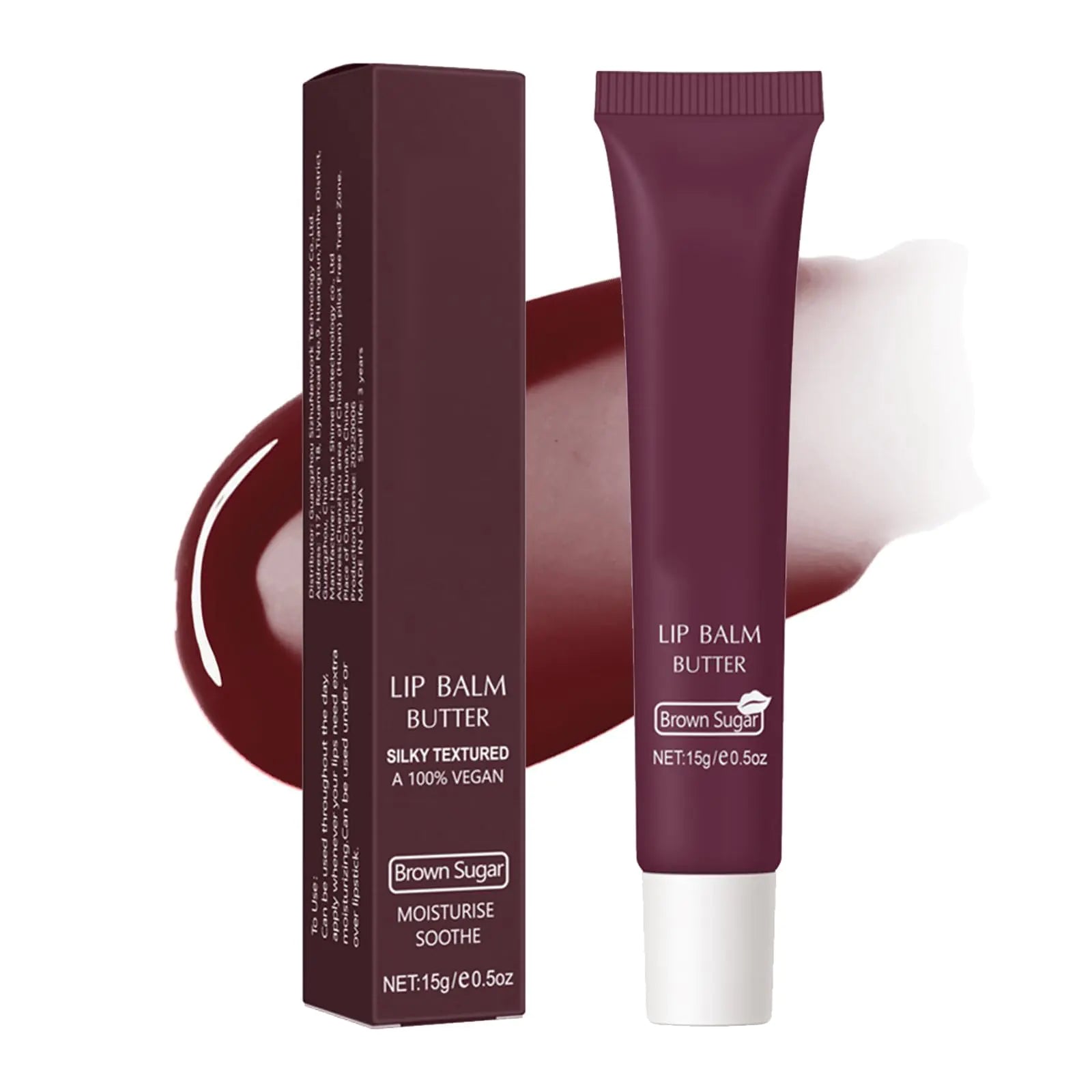 Silky Shea Lip Butter Balm #3 Brown Sugar