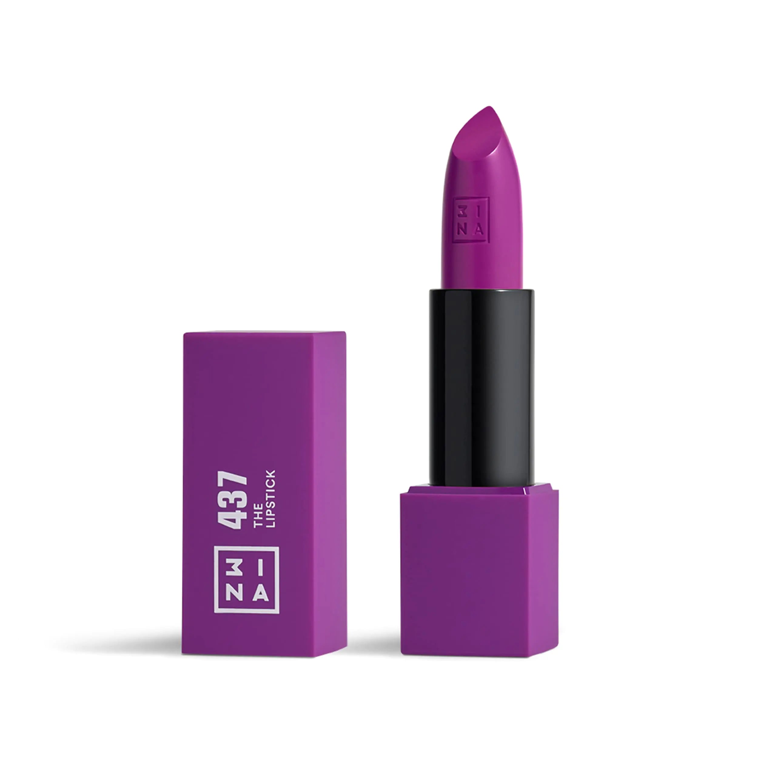 Velvet Matte Lipstick 437 - Cruelty-Free Purple